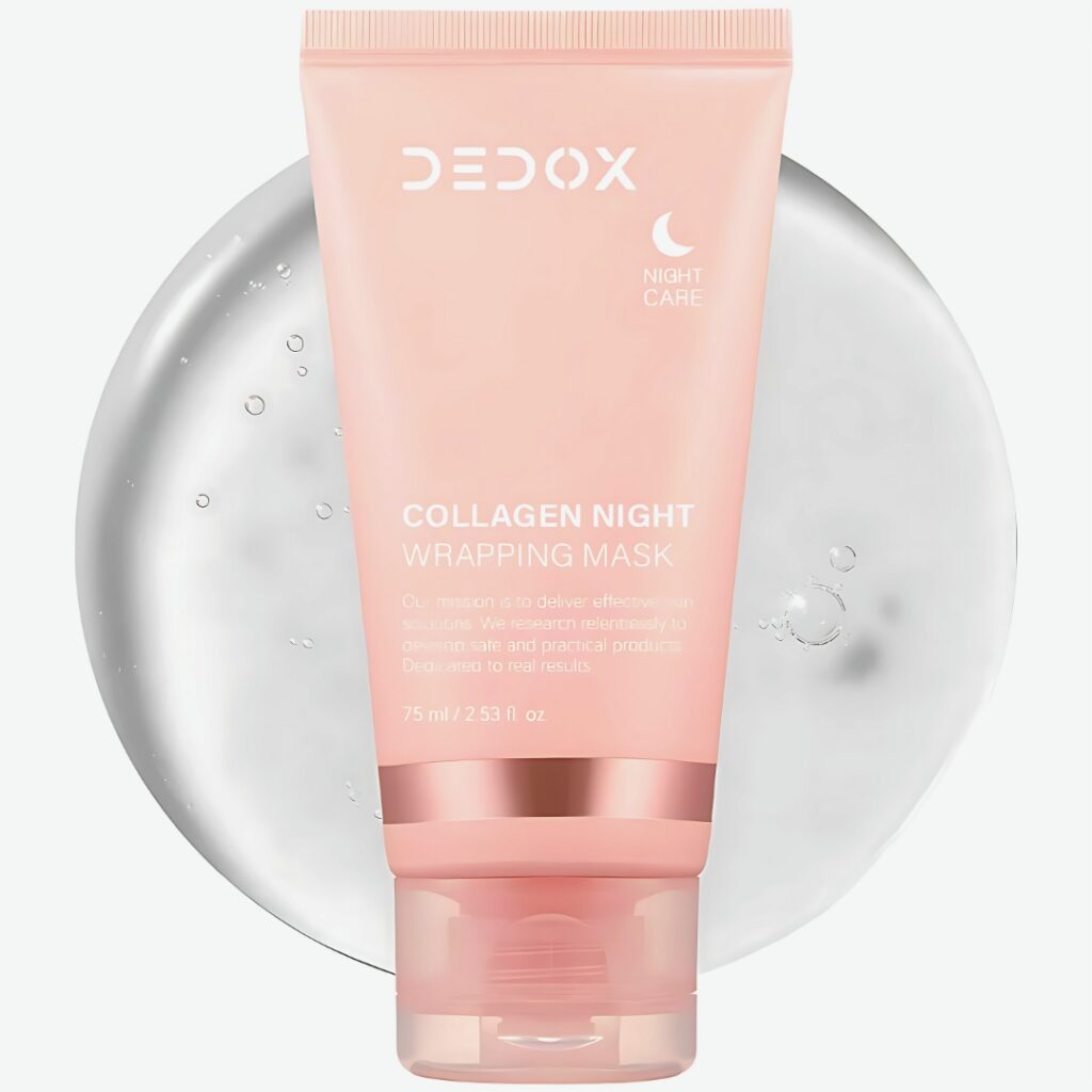 Collagen Overnight Wrapping Peel Off Facial Mask Pack - Elasticity & Hydration Care, Reduces Sagging & Dullness - Hydrolyzed Collagen For Glowing Skin - Korean Skin Care, 75mldedox collagen mask, collagen overnight mask, peel off collagen mask, collagen wrapping mask, korean collagen mask, hydrolyzed collagen mask, overnight peel off mask, skin tightening mask, elasticity face mask, hydration face mask, anti sagging face mask, glowing skin mask, korean skincare mask, collagen face pack, overnight face pack, firming peel off mask, dull skin repair mask,Dedox, Collagen Mask, Overnight Mask, Peel Off Mask, Korean Skincare, Hydrolyzed Collagen, Skin Firming, Hydration Care, Anti Sagging, Glow Maskcollagen mask overnight, peel off mask collagen, skin tightening mask, korean overnight mask, hydration peel off mask, firming face pack, anti aging collagen mask, dull skin repair mask, elasticity face mask, glowing skin overnight mask,
