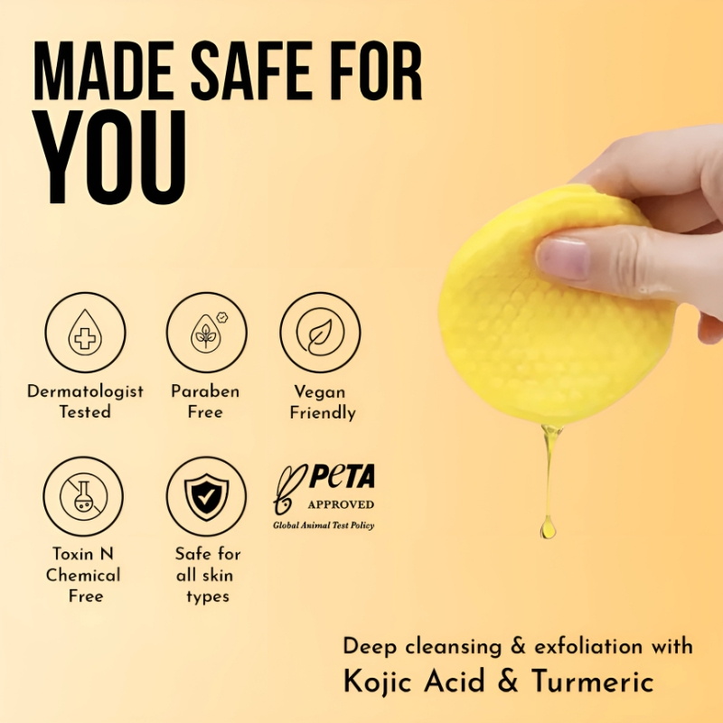 DEDOX Kojic Acid & Turmeric Cleansing Pads | Exfoliating Face Toner Pads for Glowing Skin, Acne, Dark Spots & Pigmentation | Vitamin C + Chamomile | 60 Pcs | Korean Skincare | All Skin Typesdedox kojic acid turmeric cleansing pads, dedox cleansing pads, dedox skincare, kojic acid toner pads, turmeric toner pads, exfoliating toner pads, korean skincare toner pads, brightening toner pads, dark spot toner pads, pigmentation toner pads, acne toner pads, vitamin c toner pads, chamomile toner pads, face exfoliating pads, glow toner pads, daily exfoliating pads, gentle exfoliating toner, acne prone skin toner pads, all skin types toner pads, korean exfoliating pads,