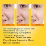 DEDOX Kojic Acid & Turmeric Cleansing Pads | Exfoliating Face Toner Pads for Glowing Skin, Acne, Dark Spots & Pigmentation | Vitamin C + Chamomile | 60 Pcs | Korean Skincare | All Skin Typesdedox kojic acid turmeric cleansing pads, dedox cleansing pads, dedox skincare, kojic acid toner pads, turmeric toner pads, exfoliating toner pads, korean skincare toner pads, brightening toner pads, dark spot toner pads, pigmentation toner pads, acne toner pads, vitamin c toner pads, chamomile toner pads, face exfoliating pads, glow toner pads, daily exfoliating pads, gentle exfoliating toner, acne prone skin toner pads, all skin types toner pads, korean exfoliating pads,